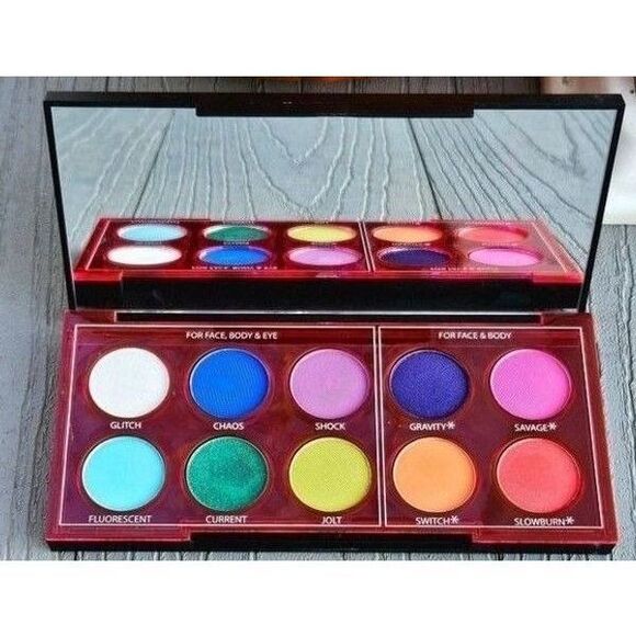 URBAN DECAY WIRED FACE, BODY & EYESHADOW 10 PAN PALETTE - Picture 1 of 8